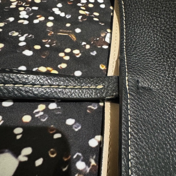 Tory Burch Perforated Leather Logo Tote Bag - Picture 15 of 17